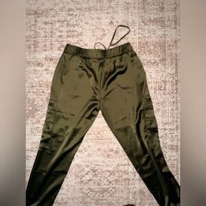 Banana Republic Olive Track Pants